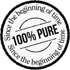 Linii Huon Pine 100 PURE Logo Stamp GOOD